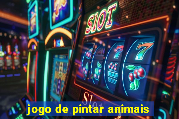 jogo de pintar animais